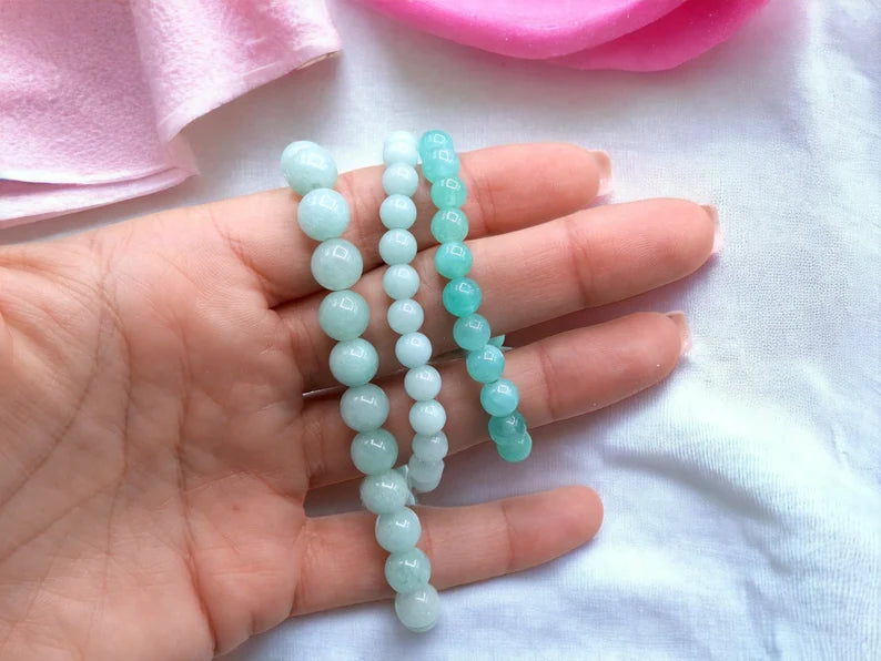 Bracelet Pierre Naturelle - Jade - Sagesse Harmonie Sérénité Calme