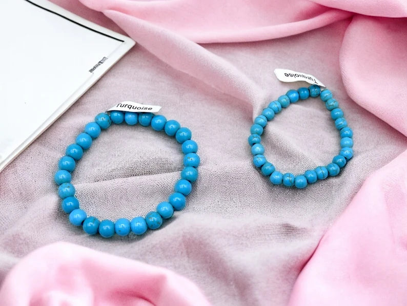 Bracelet Pierre Naturelle - Turquoise - Fatigue Sommeil