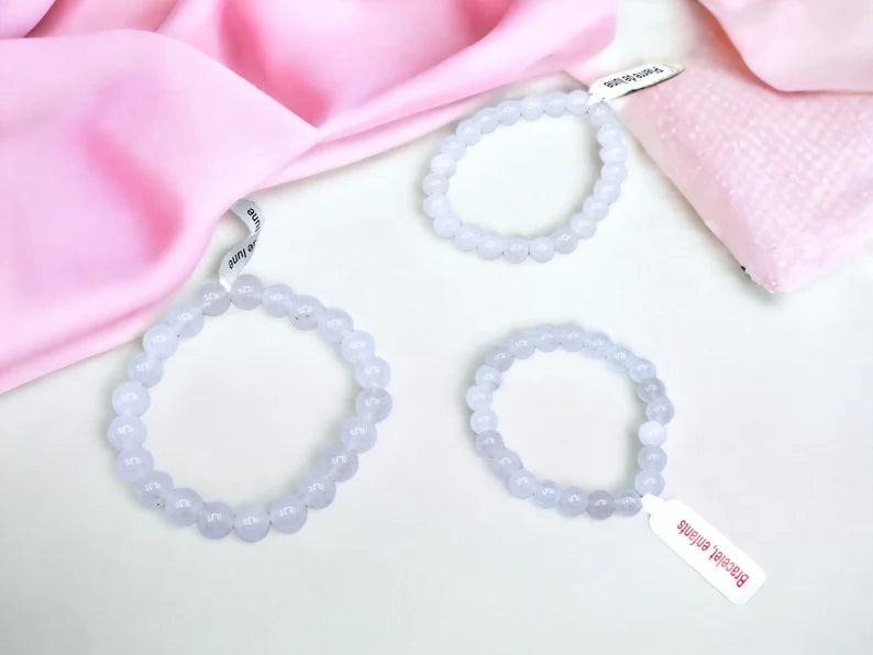 Bracelet Pierre Naturelle - Pierre de Lune - Favorise le Sommeil