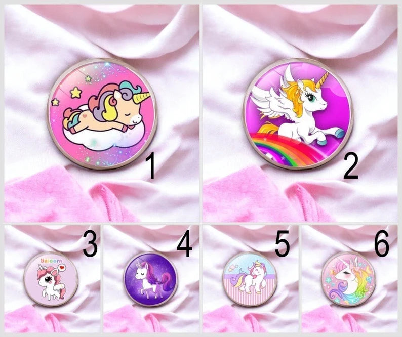 Bague Réglable pour Enfant - Licorne - Mignon