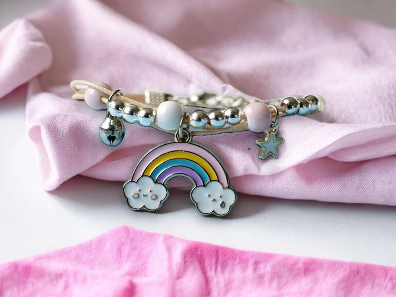 Bracelet Cordon Réglable - Dessin Animé - Personnage - Animaux - Perles