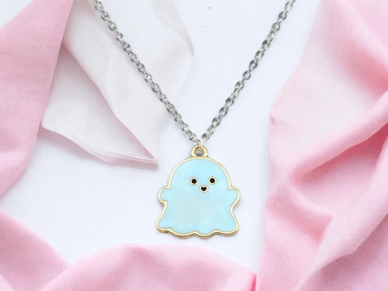 Collier Fantôme - Mignon - Unisexe Pendentif - Alliage