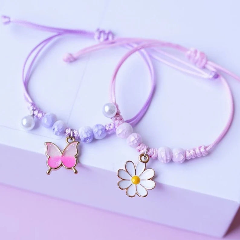 Bracelet Réglable - Dessin Animé - Personnage - Animaux - Perles