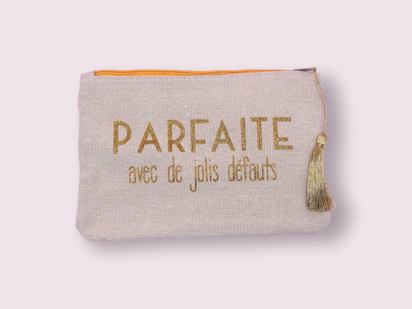 Pochette Trousse - Parfaite avec de jolis défauts - Cadeau Naissance
