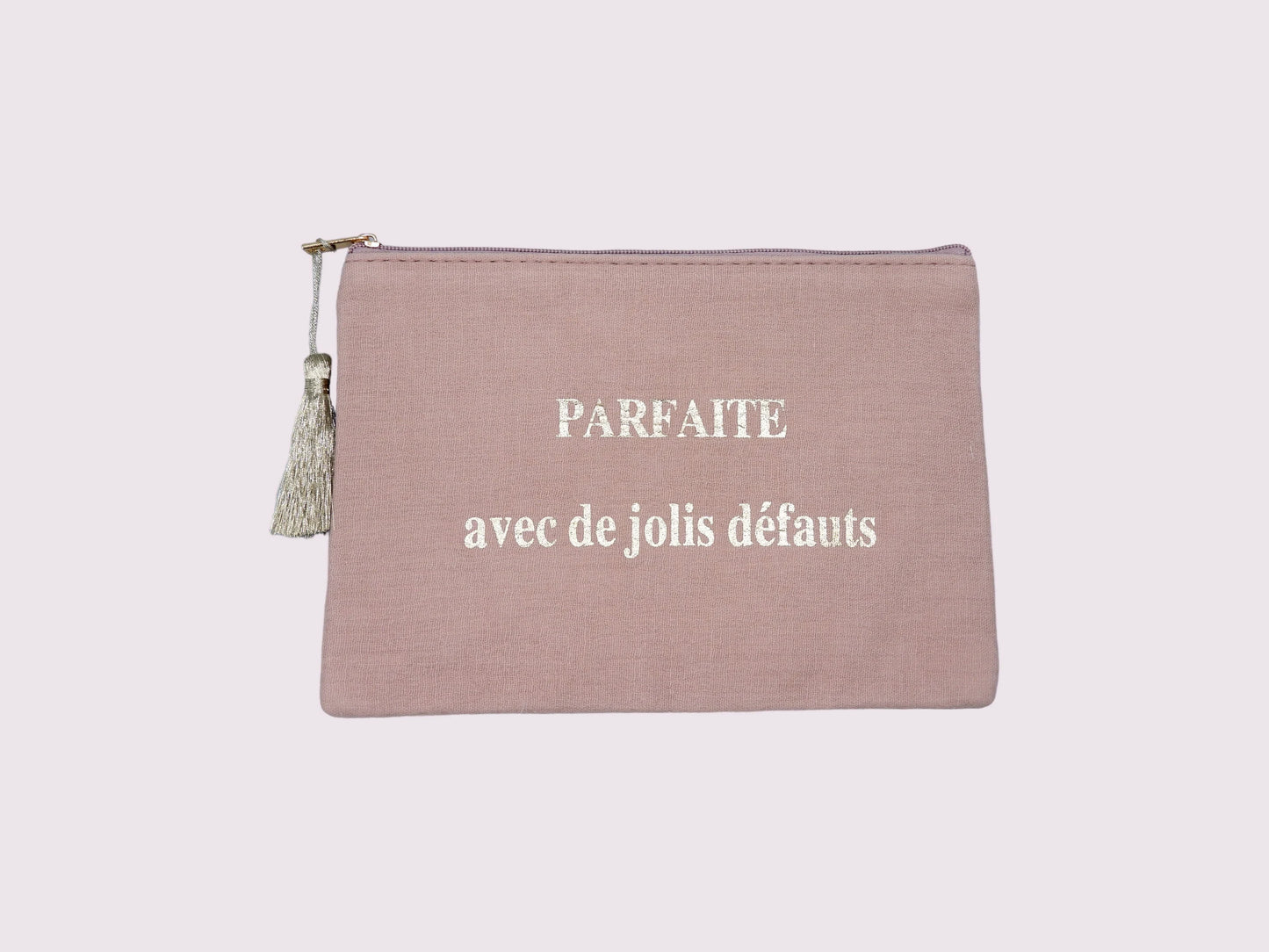 Pochette Maquillage - Trousse de Toilette - Parfaite avec de jolis défauts