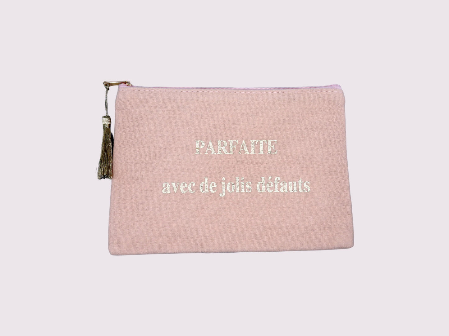 Pochette Maquillage - Trousse de Toilette - Parfaite avec de jolis défauts