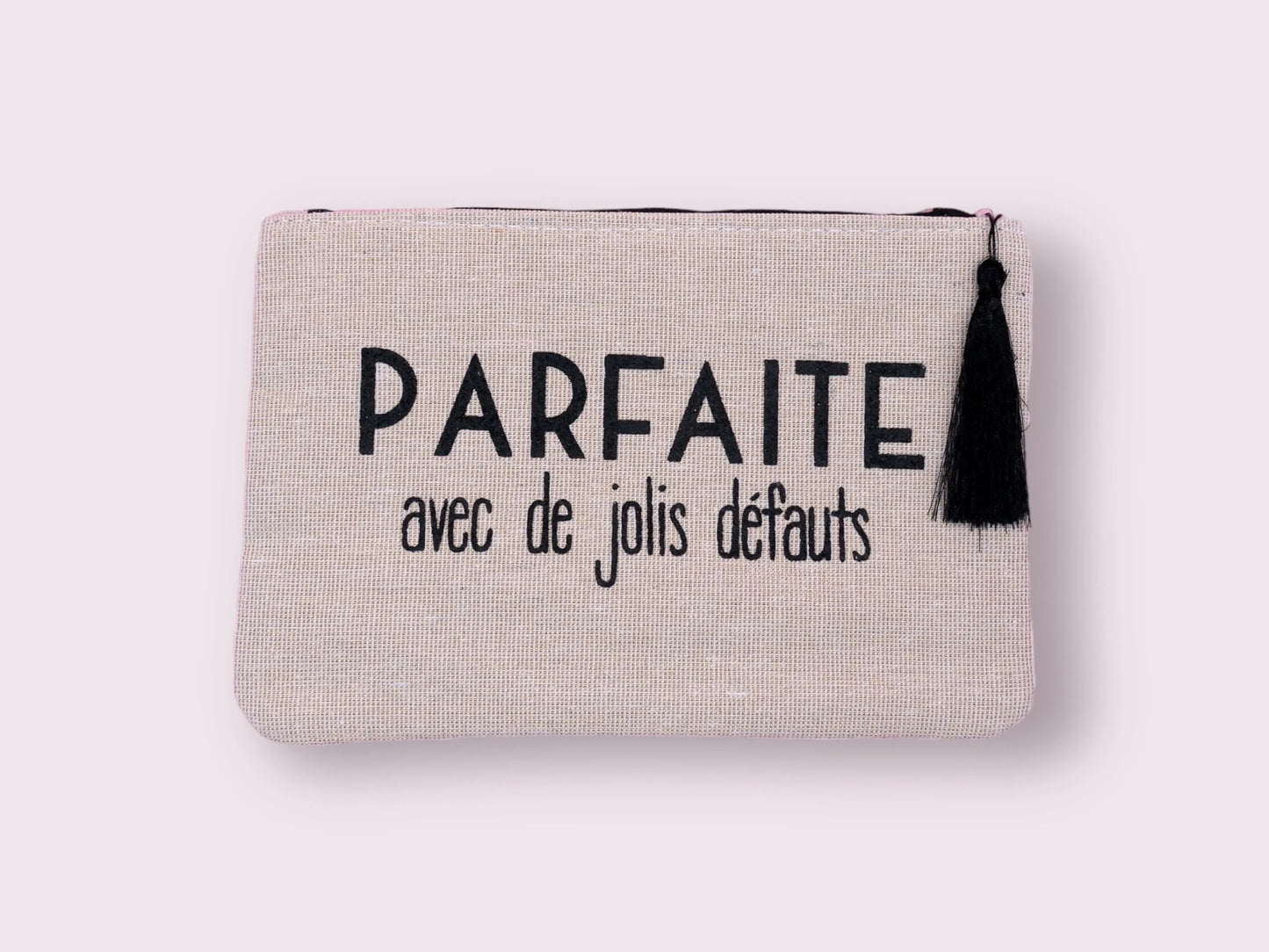 Pochette Trousse - Parfaite avec de jolis défauts - Cadeau Naissance