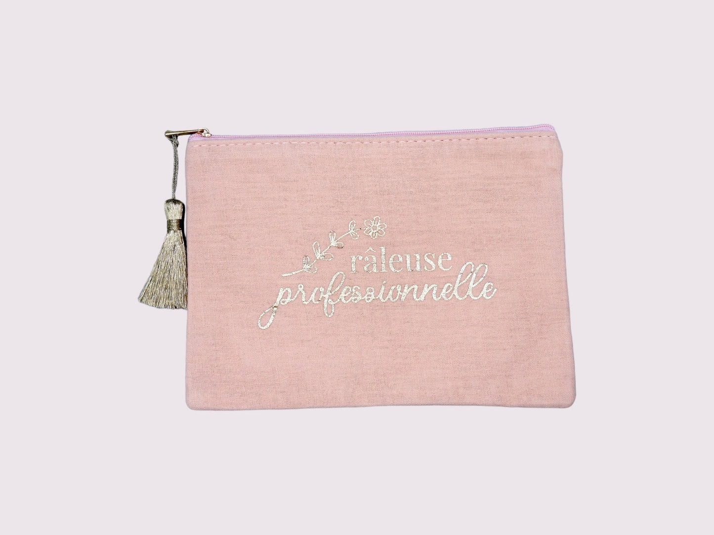 Pochette Maquillage - Trousse de Toilette - Râleuse Professionnelle - Humour Fun Femme Féminin Layette