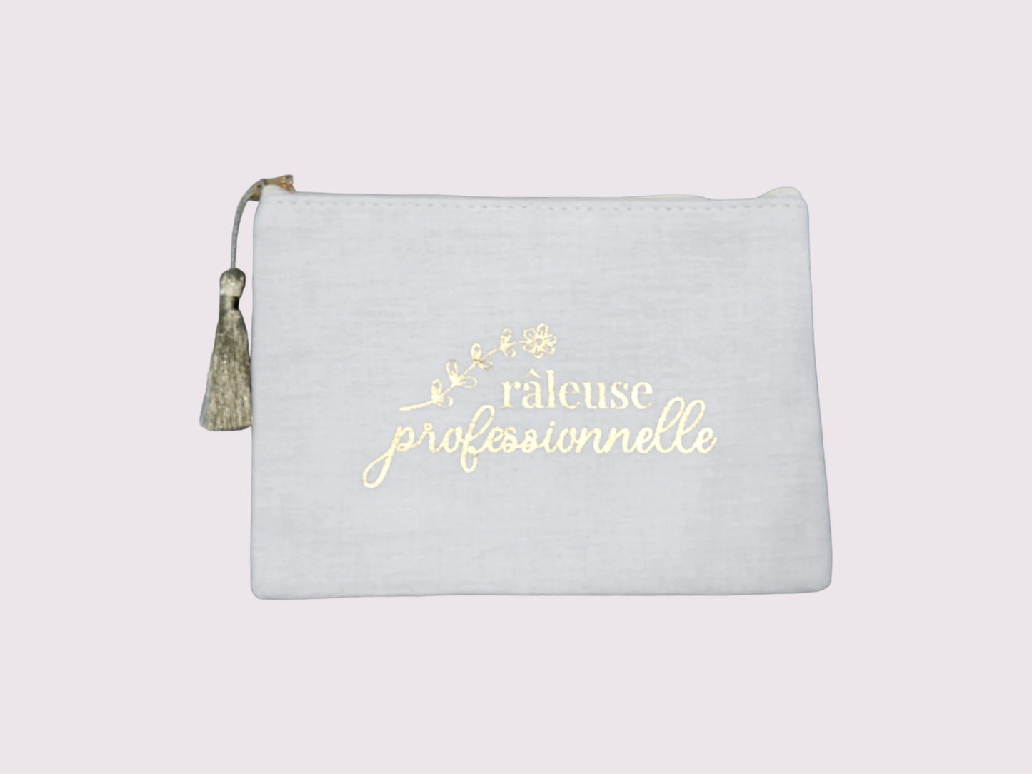 Pochette Maquillage - Trousse de Toilette - Râleuse Professionnelle - Humour Fun Femme Féminin Layette