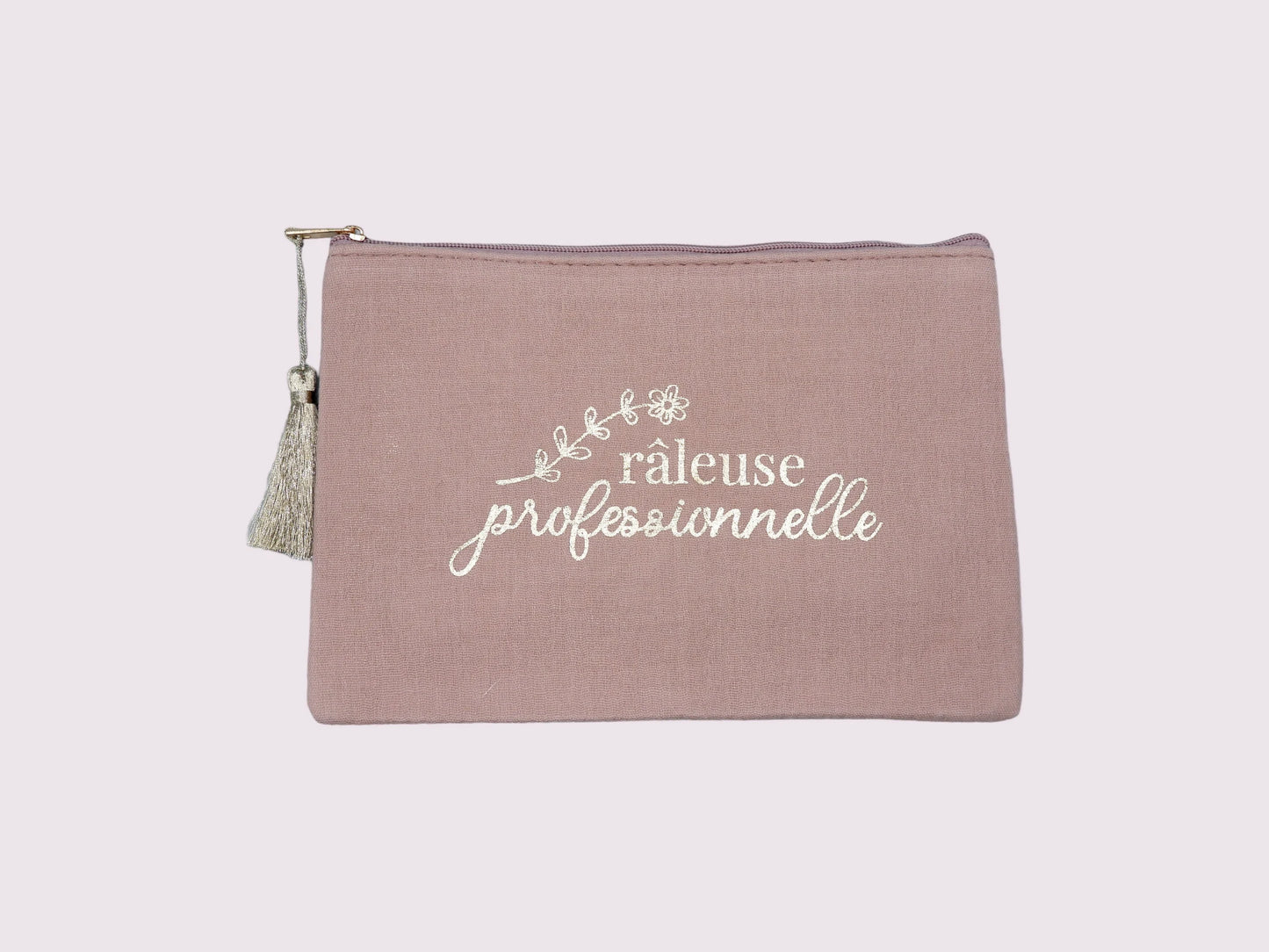Pochette Maquillage - Trousse de Toilette - Râleuse Professionnelle - Humour Fun Femme Féminin Layette
