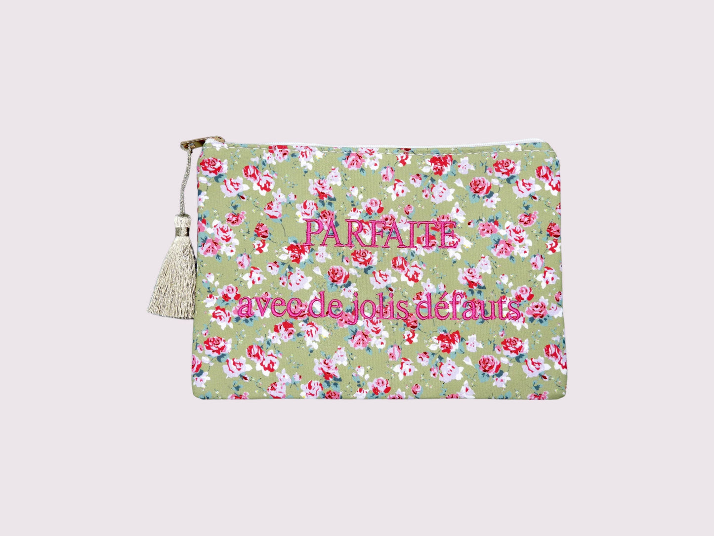 Pochette Maquillage - Trousse de Toilette - Parfaite avec de jolis défauts - Fleuris Floral