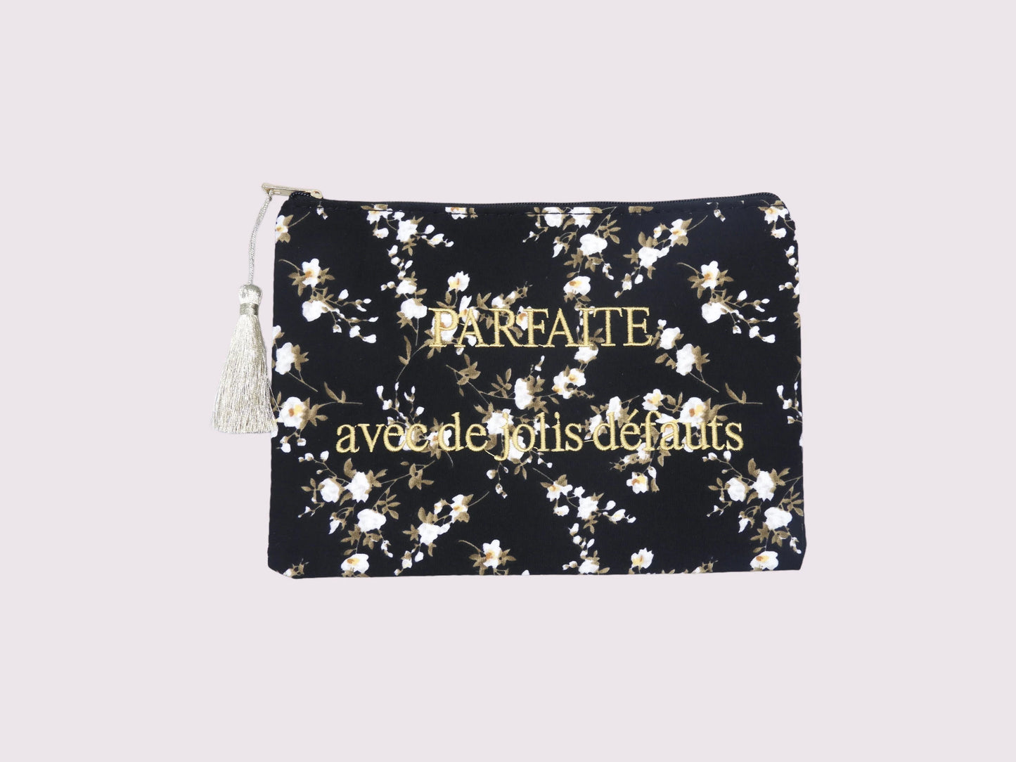 Pochette Maquillage - Trousse de Toilette - Parfaite avec de jolis défauts - Fleuris Floral