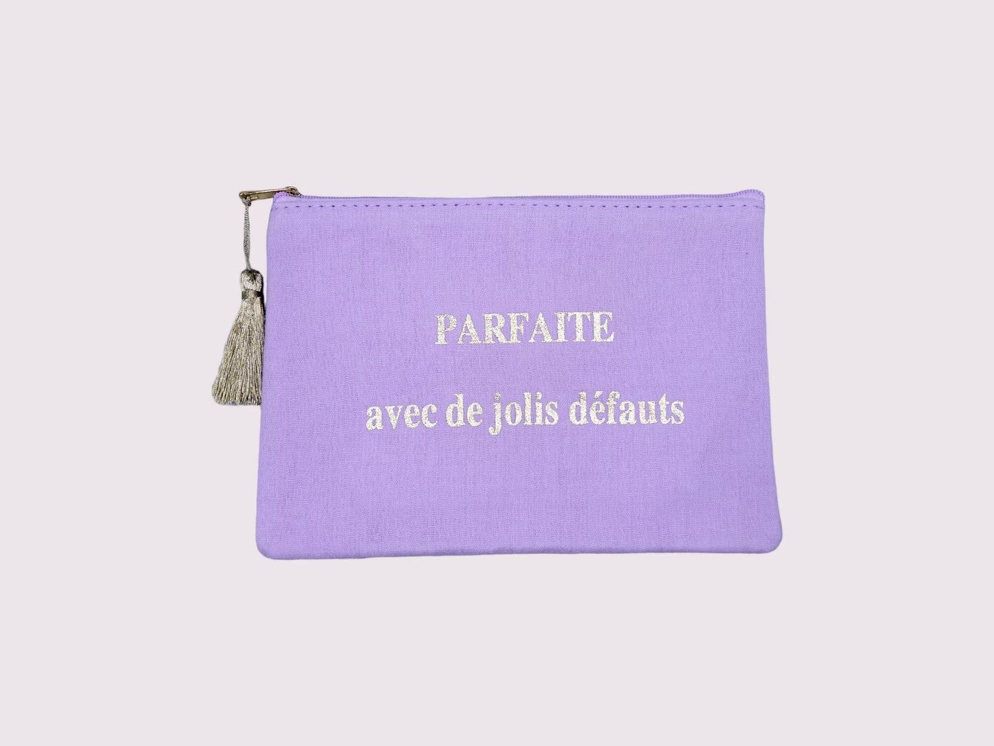 Pochette Maquillage - Trousse de Toilette - Parfaite avec de jolis défauts