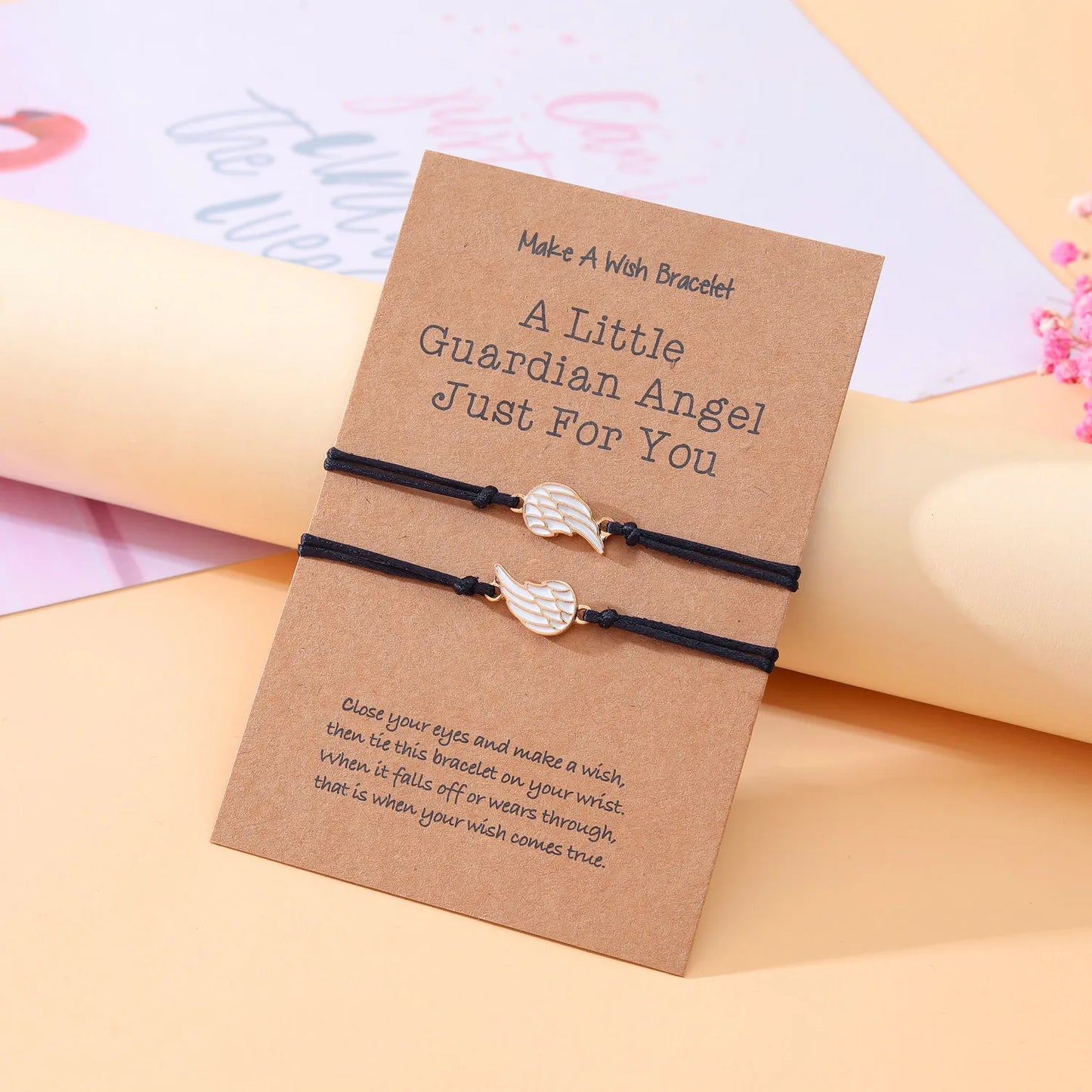 Set mit 2 verstellbaren Freundschaftsarmbändern aus Kordel, beste Freunde, Ying und Yang – BFF beste Freunde – Fantasy – magnetischer Anhänger – Liebhaber – Paar