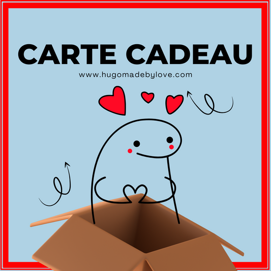 Carte Cadeau HugoMadeByLove