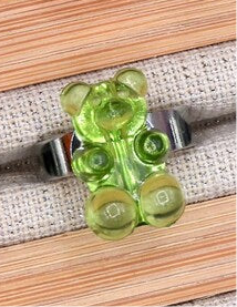 ADULT - Little Bear Ring - Translucent Candy