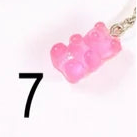 CHILD - Chain Necklace Little Candy Bear Resin Colorful Bohemian