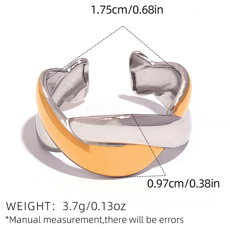 Set of 2 Heartbeat Heartbeat Friendship Rings - BFF Best Friends Couple Lovers - Adjustable Rings - Electrocardiogram
