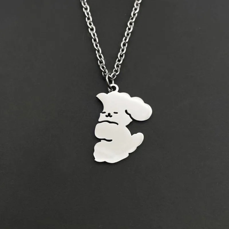 Set aus 2 Freundschaftsketten – Herz und Schlüssel – BFF Best Friends Forever – Anhänger – Liebendes Paar, Silber, Edelstahl