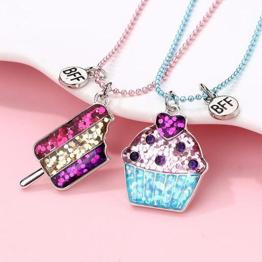 Lot de 2 Colliers D'amitié - Clés - BFF - Best Friends Forever - Amitié