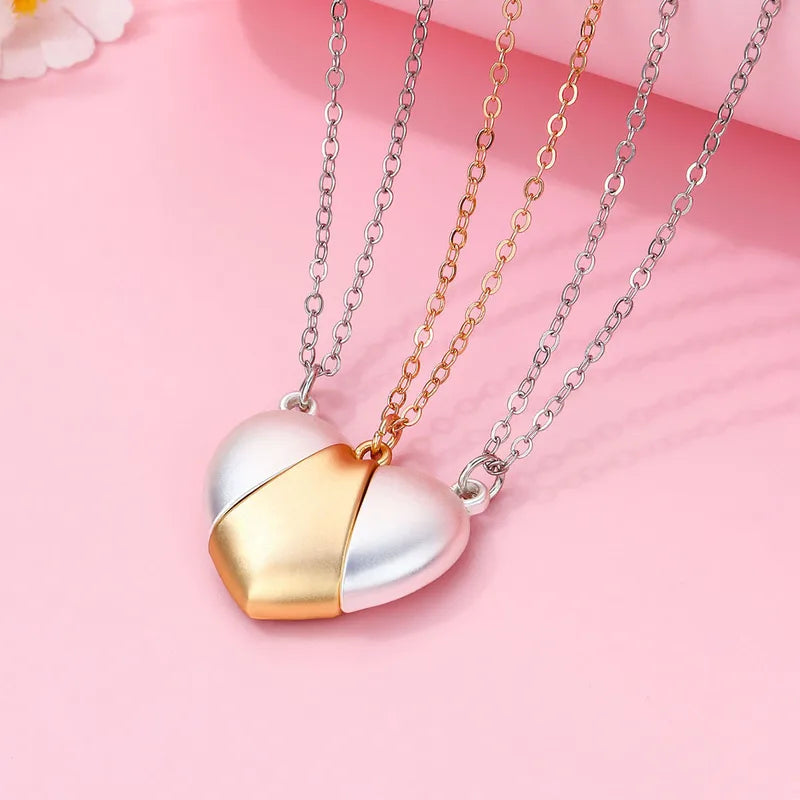 Lot de 3 Colliers BFF Aimanté - Coeur - Best Friends Forever - Amitié - Pendentif