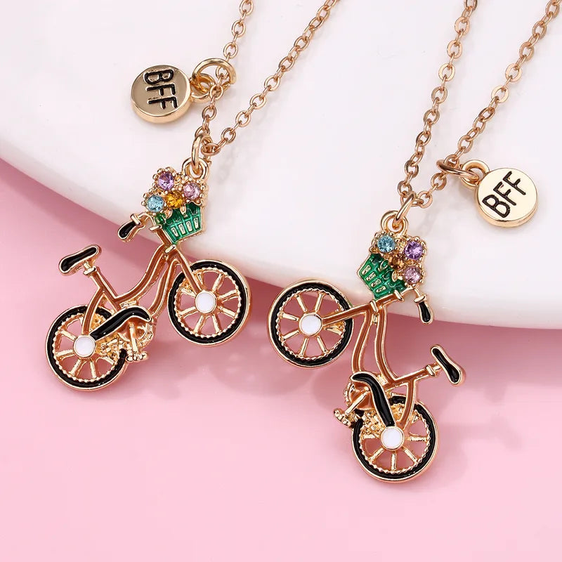 Lot de 2 Colliers BFF - Vélos - Best Friends Forever
