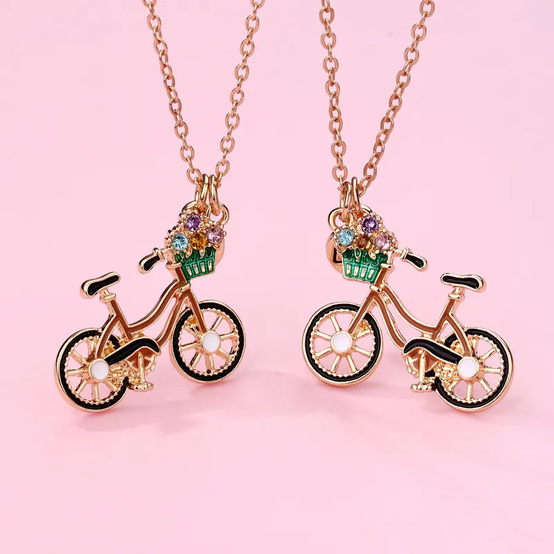 Lot de 2 Colliers BFF - Vélos - Best Friends Forever