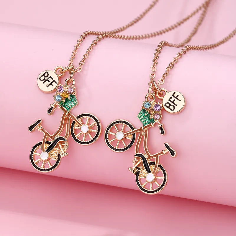 Lot de 2 Colliers BFF - Vélos - Best Friends Forever