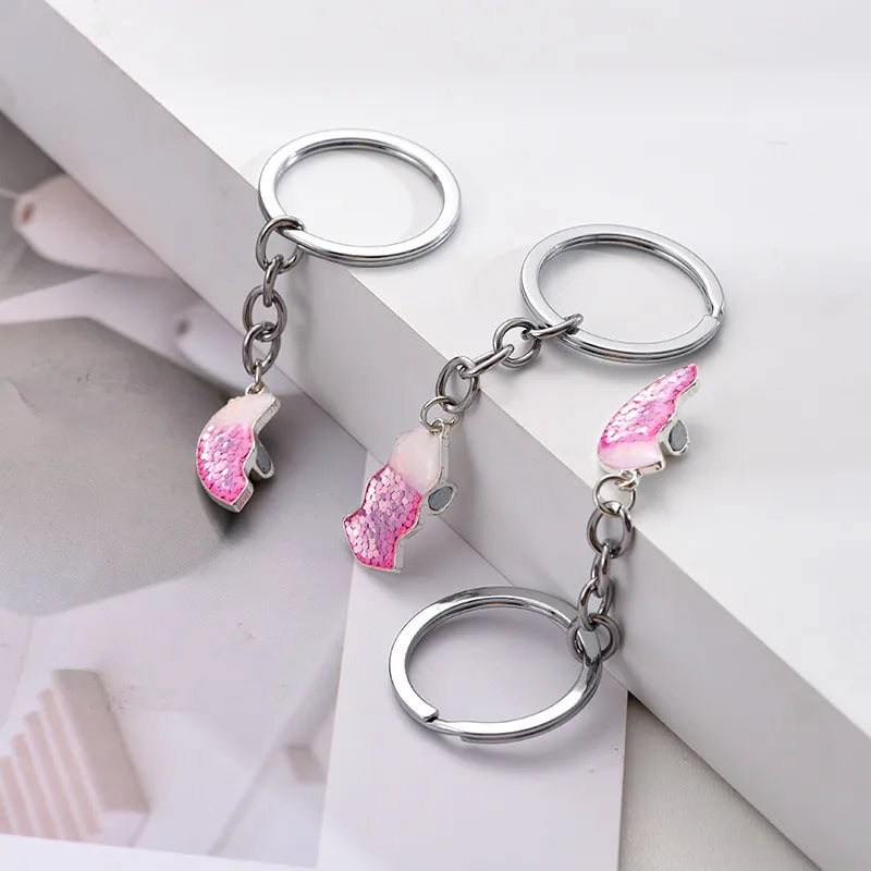 Lot de 3 Colliers, Bracelets ou Porte Clés BFF Aimanté - Coeur Paillettes - BFF - Best Friends Forever - Amitié