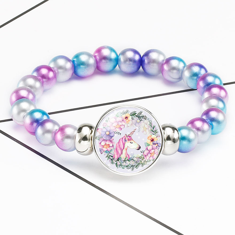 CHILD - Unicorn Fantasy Pearl Bracelet