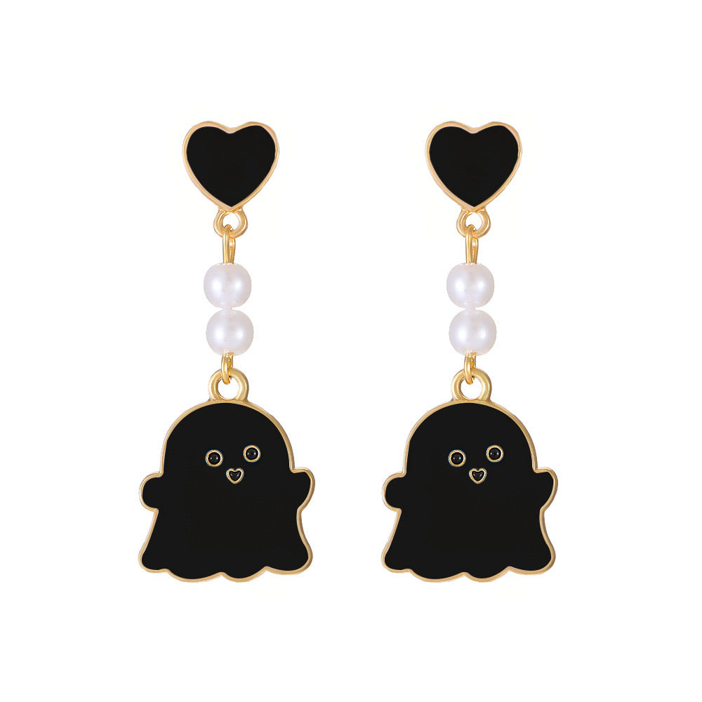 Little Ghost Dangle Earrings