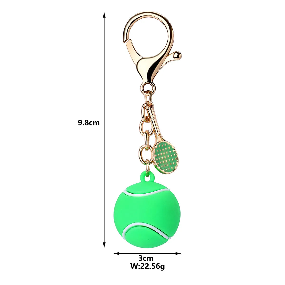 Keychain | Popcorn Hamburger Fries Avocado | Silicone | Cute Kawaii Bag Pendant