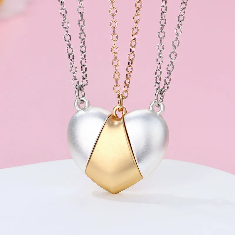 Lot de 3 Colliers BFF Aimanté - Coeur - Best Friends Forever - Amitié - Pendentif