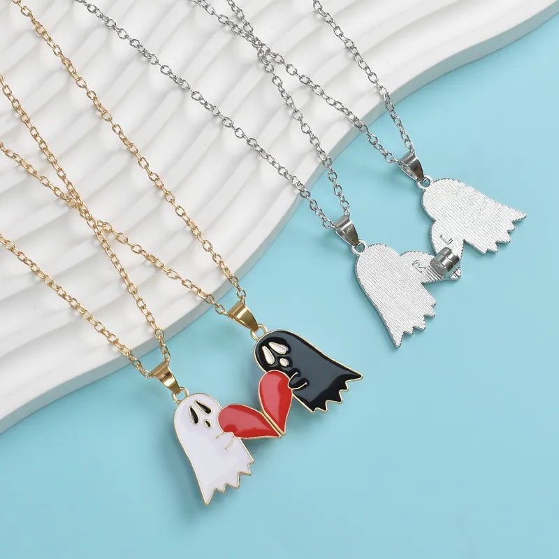 Lot de 2 Collier BFF - Fantôme Aimanté - Best Friends Forever - A partager - Amitié