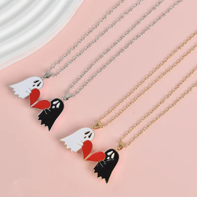 Lot de 2 Collier BFF - Fantôme Aimanté - Best Friends Forever - A partager - Amitié