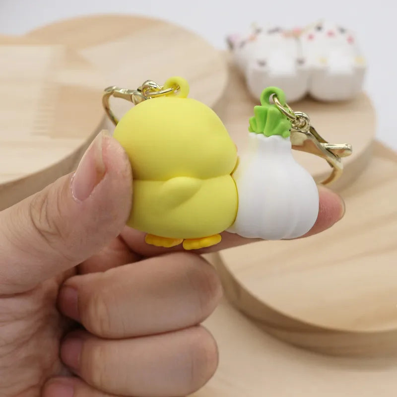 Porte Clés - Mignon Canard Ail - A Partager - Aimanté - Amoureux - Meilleurs Amis - Pendentif Sac - BFF - Best Friends - Amitié